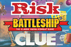 Three-in-One Pack - Risk, Battleship, Clue Title Screen